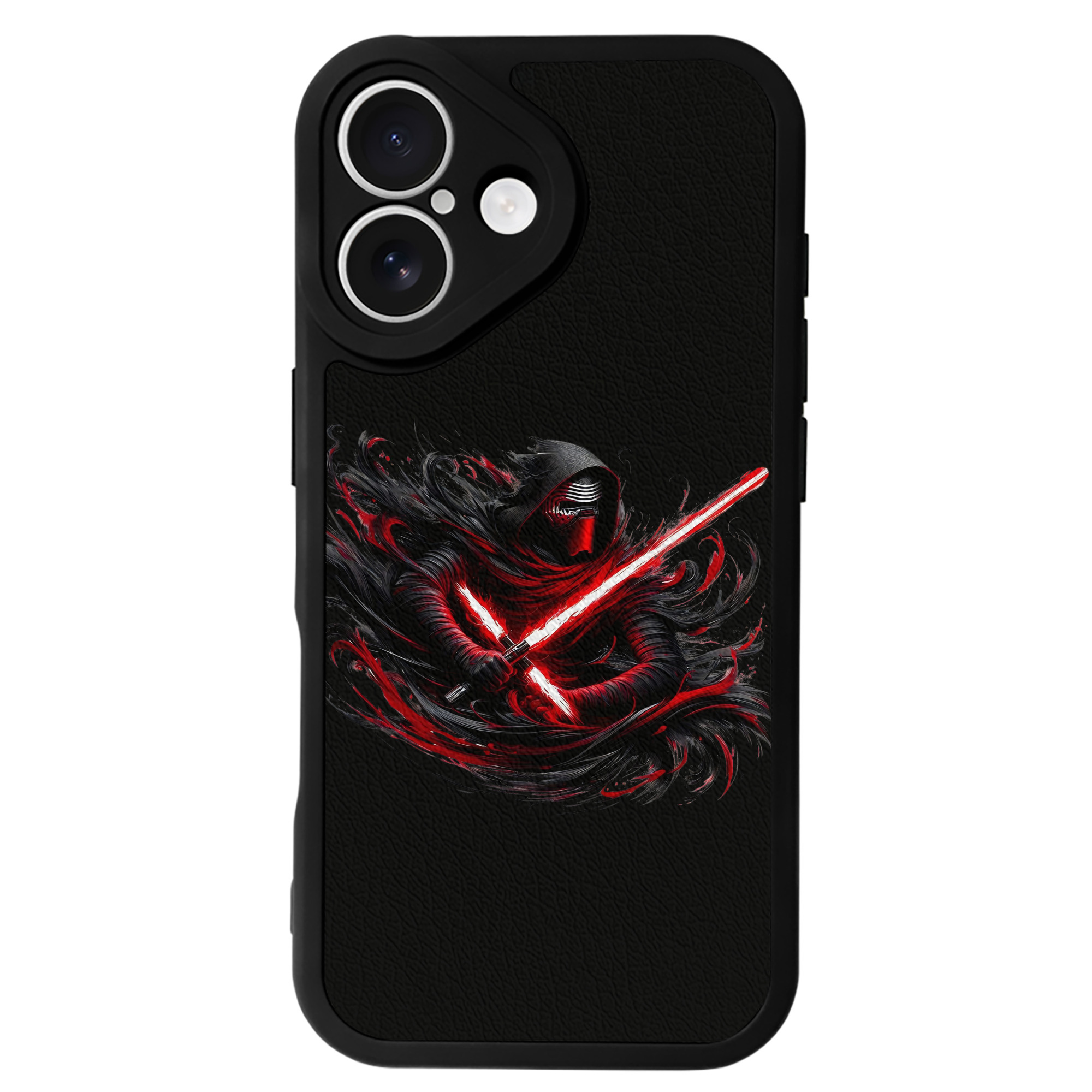 （画像用） スター・ウォーズ Star Wars 【iPhone 16シリーズ対応】シリコンスマホケース（レザー調） 材質：シリコン